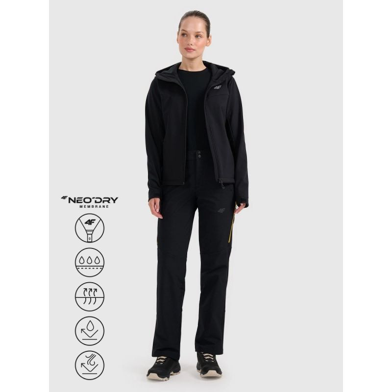 Softshellová bunda 4F W 4FRAW25TSOFF505-20S dámské xs