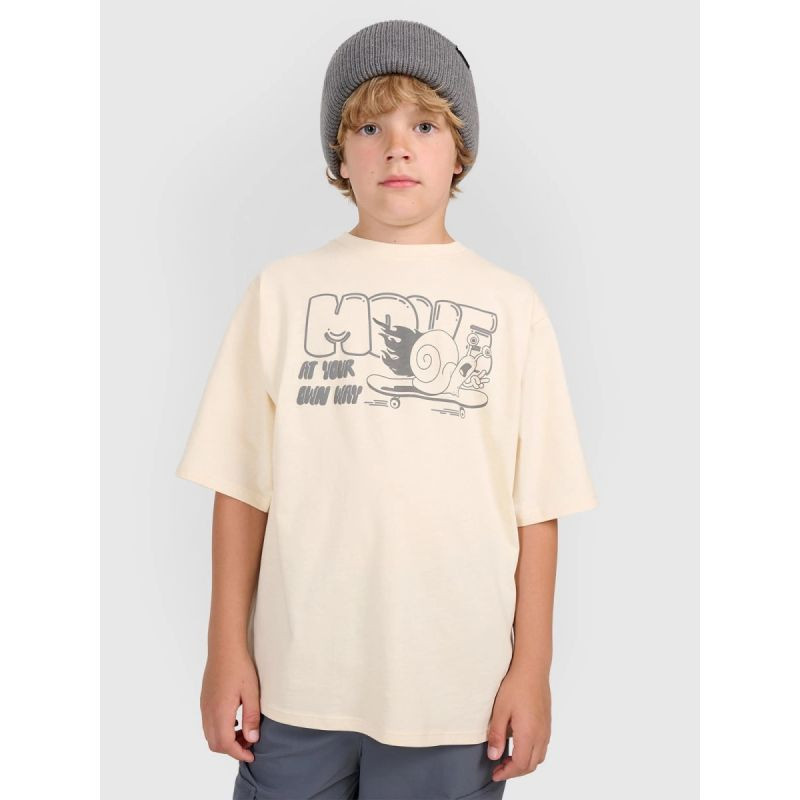 Tričko 4F Jr 4FJRAW25TTSHM3208-12S 164