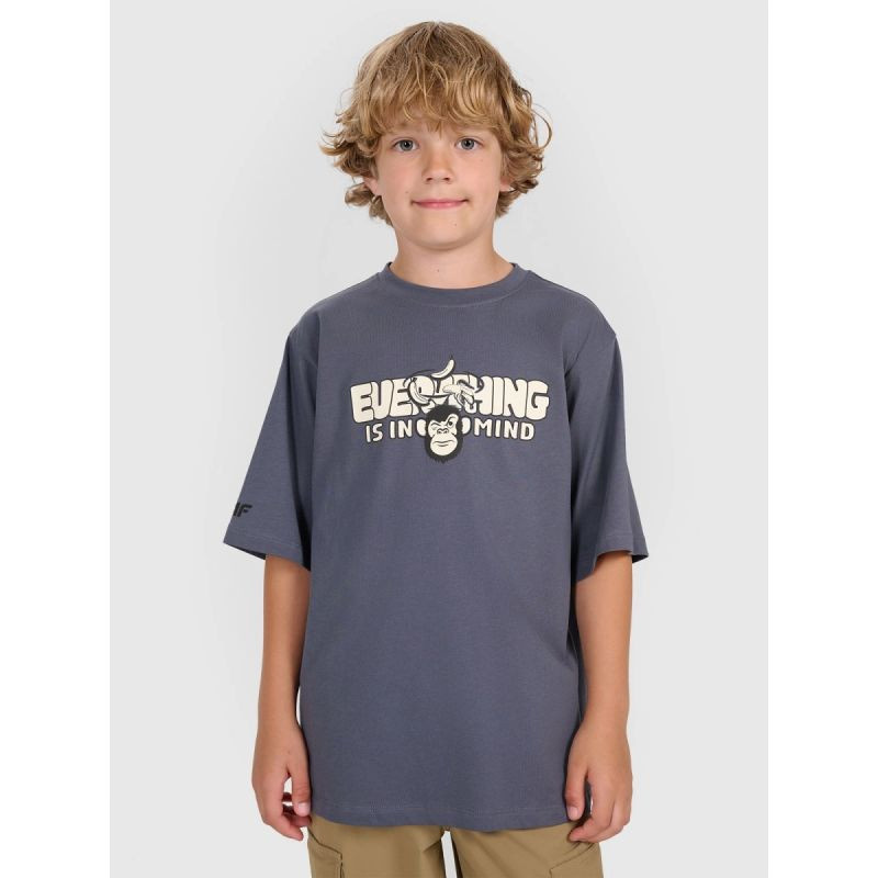 Tričko 4F Jr 4FJRAW25TTSHM3209-22S 158