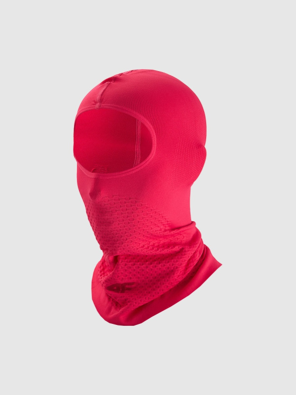 Unisex lyžařská kukla růžová s/m