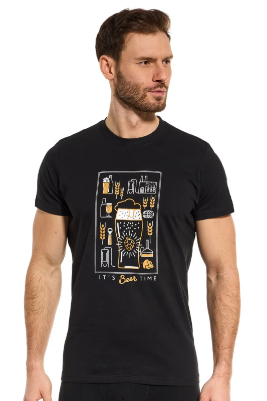 PÁNSKÉ TRIČKO TT019 černá M