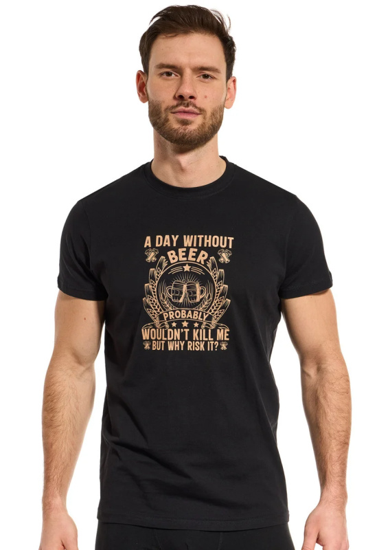 PÁNSKÉ TRIČKO TT020 černá M