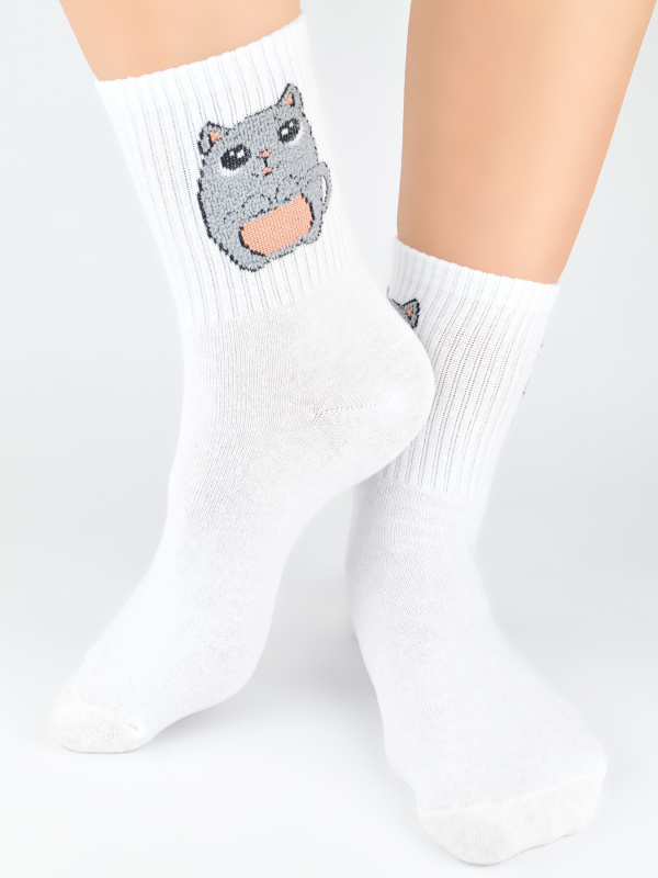 Ponožky Noviti SB151 Mouse 35-42 černá 39-42