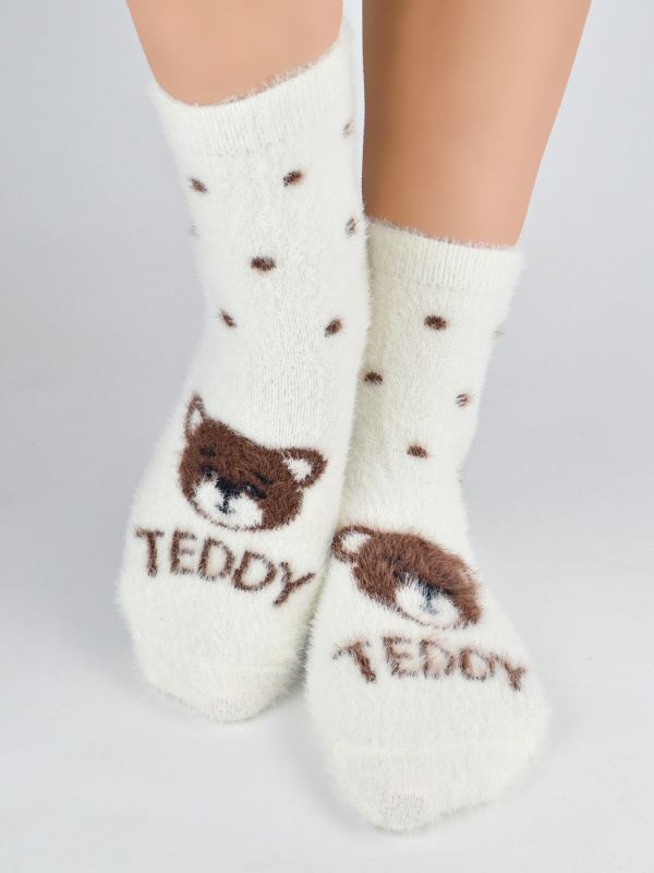 Noviti SP016 Puffy Teddy ponožky 27-34 mix 31-34