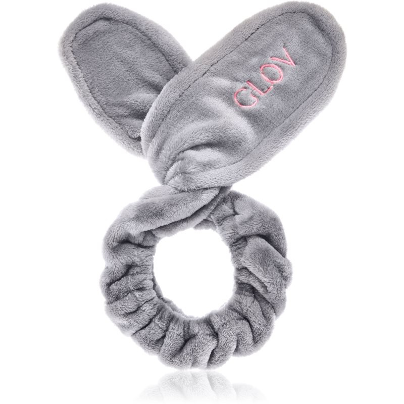 GLOV Bunny Ears Headband kosmetická čelenka Grey 1 ks