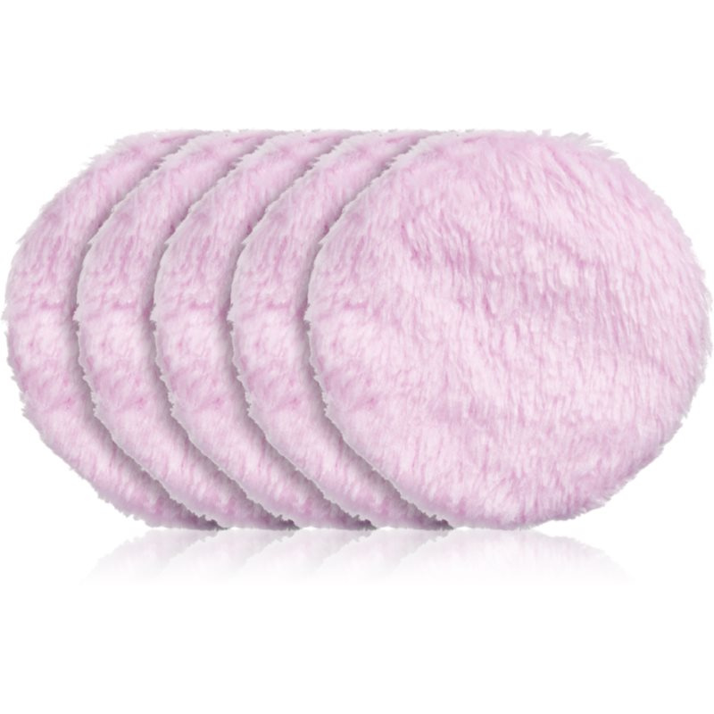 GLOV Water-only Makeup Removal Moon Pads pratelné odličovací tampony odstín Pink 5 ks