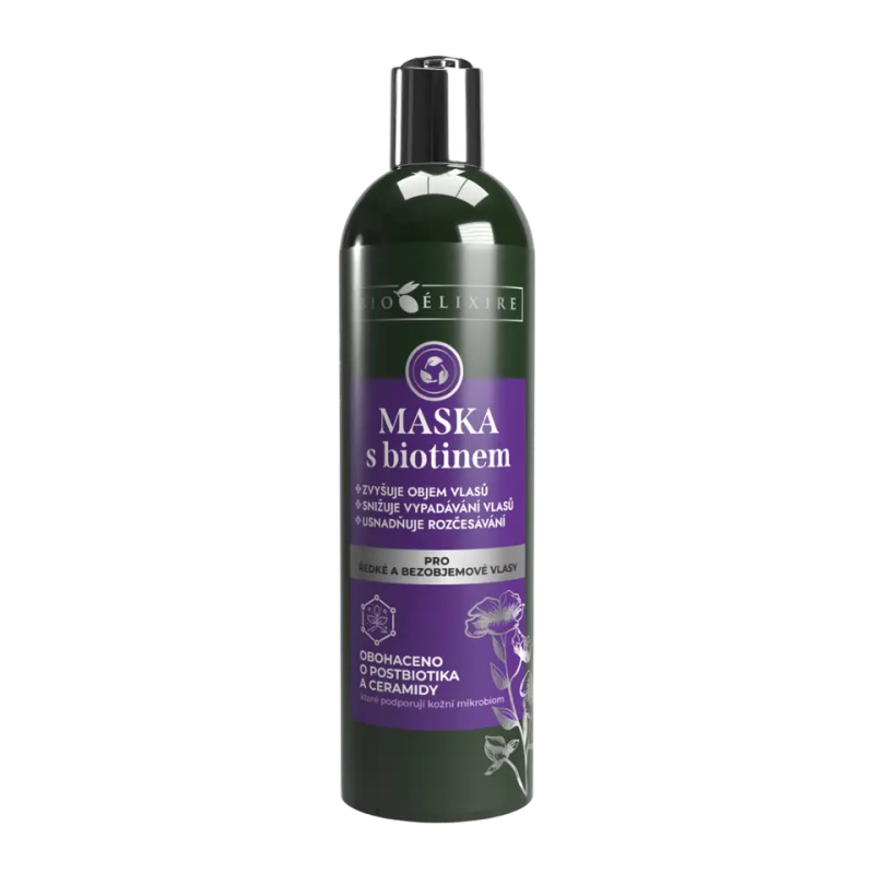 Bioélixire Maska na vlasy s biotinem 300 ml