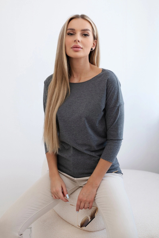Kesi Halenka Casual graphite melange Barva: Šedá - tmavě, Velikost: UNI