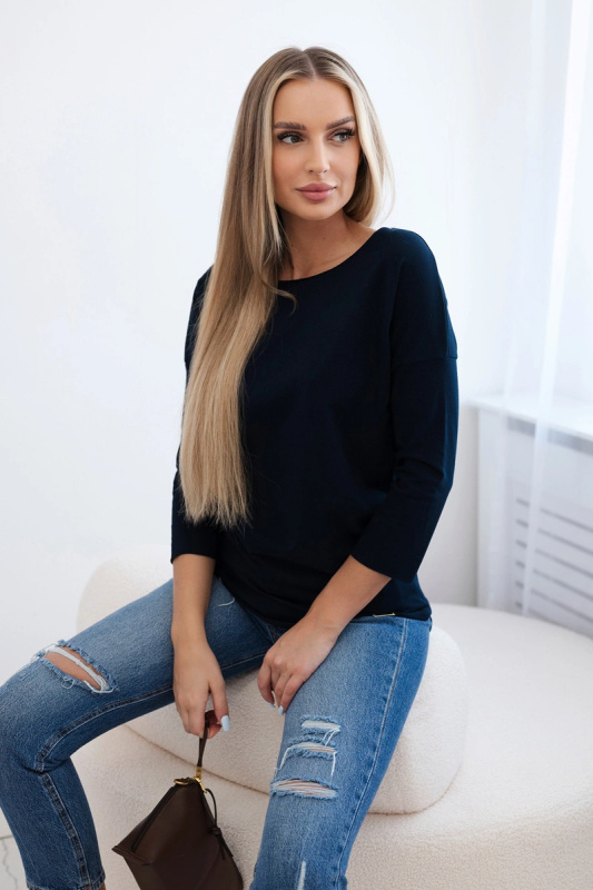 Kesi Halenka ležérní tmavě modrá Barva: Modrá - tmavě, Velikost: UNI