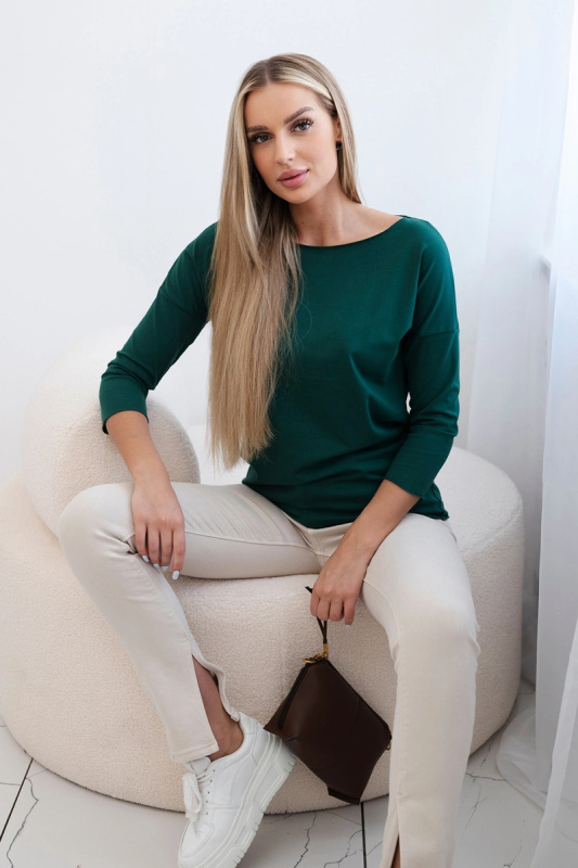 Kesi Halenka ležérní červená Barva: Zelená - tmavě, Velikost: UNI