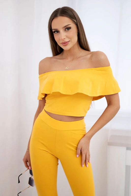 Kesi Sada Arya s volánky Barva: Žlutá, Velikost: UNI