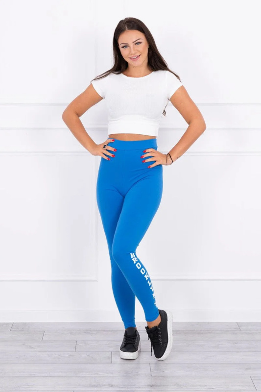 Kesi Dámské legíny Brooklyn Barva: Modrá, Velikost: UNI