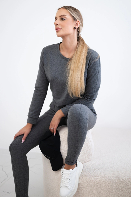 Kesi Dámská  tepláková souprava Dolly Barva: Šedá - tmavě, Velikost: UNI