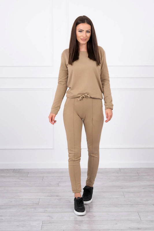 Kesi Dámská  tepláková souprava Dolly Barva: Béžová, Velikost: UNI