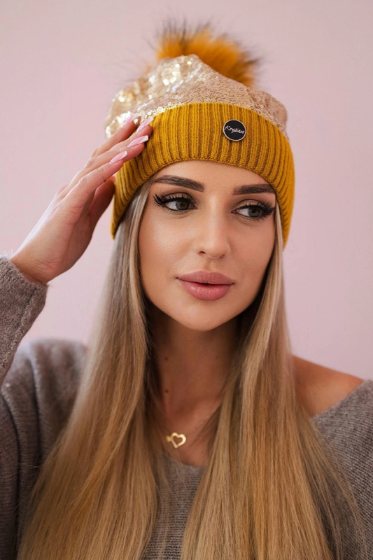 Čepice K198 hořčice UNI