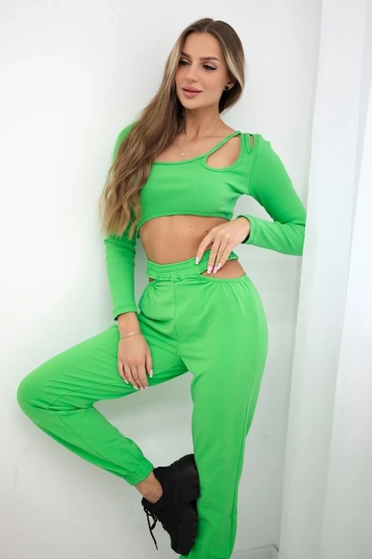 Kesi Souprava  Gypsy top + tepláky Barva: Zelená, Velikost: UNI
