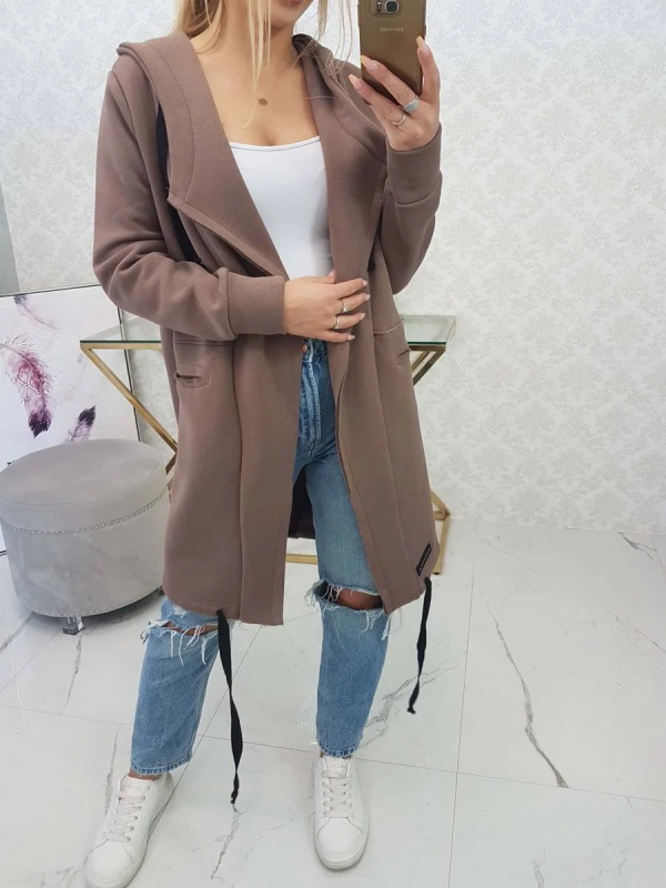 Kesi Zateplená bunda Dora s kapucí Barva: Béžová, Velikost: UNI