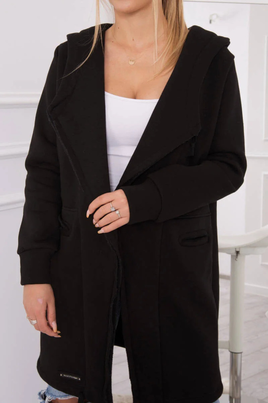 Kesi Zateplená bunda Dora s kapucí Barva: Černá, Velikost: UNI