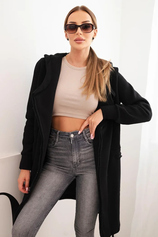 Kesi Zateplená bunda Dora s kapucí Barva: Černá, Velikost: UNI