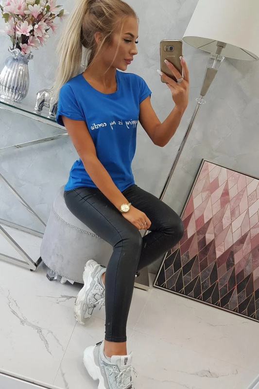 Kesi Tričko my cardio Barva: Modrá - tmavě, Velikost: UNI