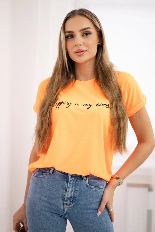 Kesi Tričko my cardio Barva: Oranžová, Velikost: UNI