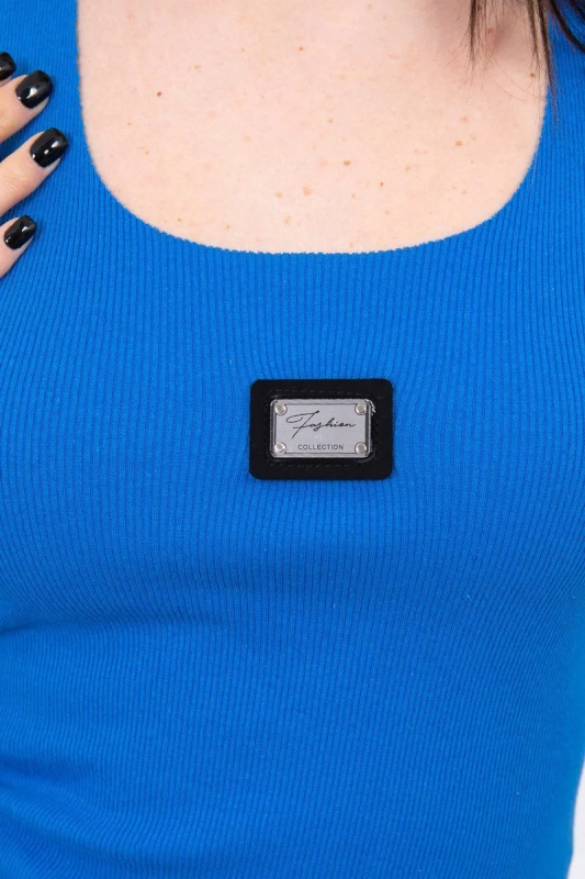 Kesi Žebrované tílko Tori Barva: Modrá - tmavě, Velikost: UNI