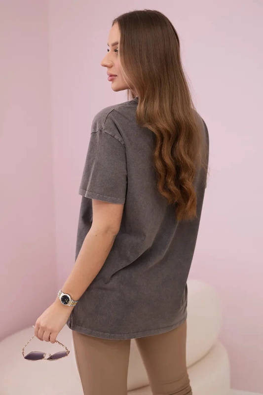 Kesi Tričko Rock n roll Barva: Hnědá, Velikost: UNI