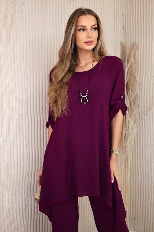 Kesi Sada Aida - halenka + kalhoty Barva: Fialová, Velikost: UNI