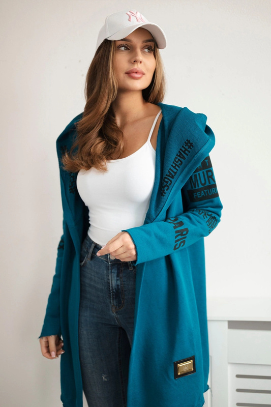 Kesi Mikina s kapucí SIXTH JUNE Barva: Modrá - tmavě, Velikost: UNI