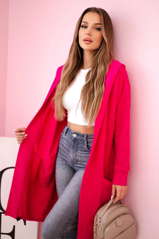 Kesi Mikina Zinnia s kapucí Barva: Fialová, Velikost: UNI