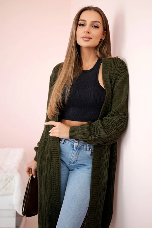 Kesi Dámský kardigan Inas Barva: Zelená, Velikost: UNI