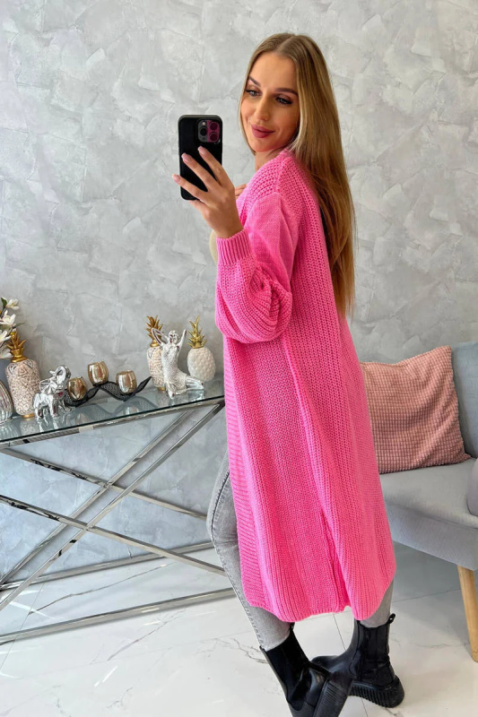 Kesi Dámský kardigan Inas Barva: Růžová - světle, Velikost: UNI