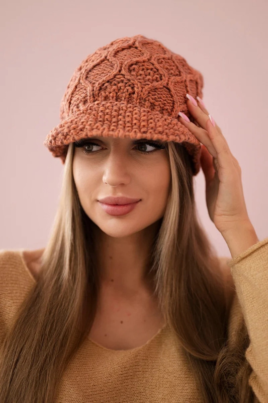 Roma Bis fleecová čepice K235 tmavě růžová UNI