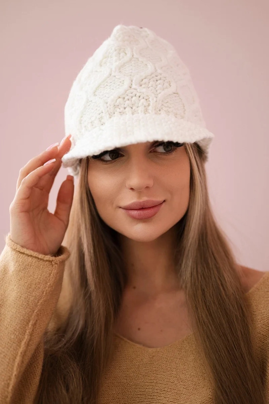 Fleecová čepice Roma Bis K235 ecru UNI