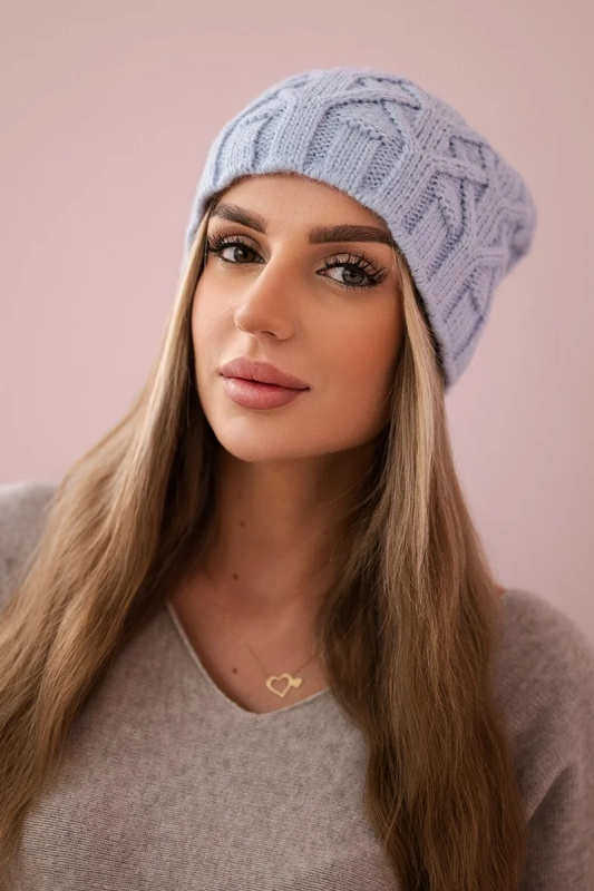 Fleecová čepice Sonia K201 modrá UNI