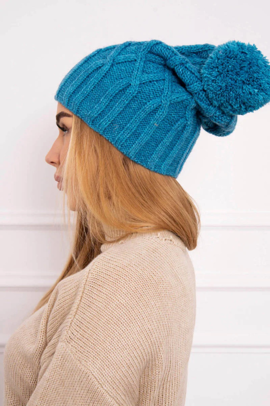 Milano fleecová čepice K203 tyrkysová UNI