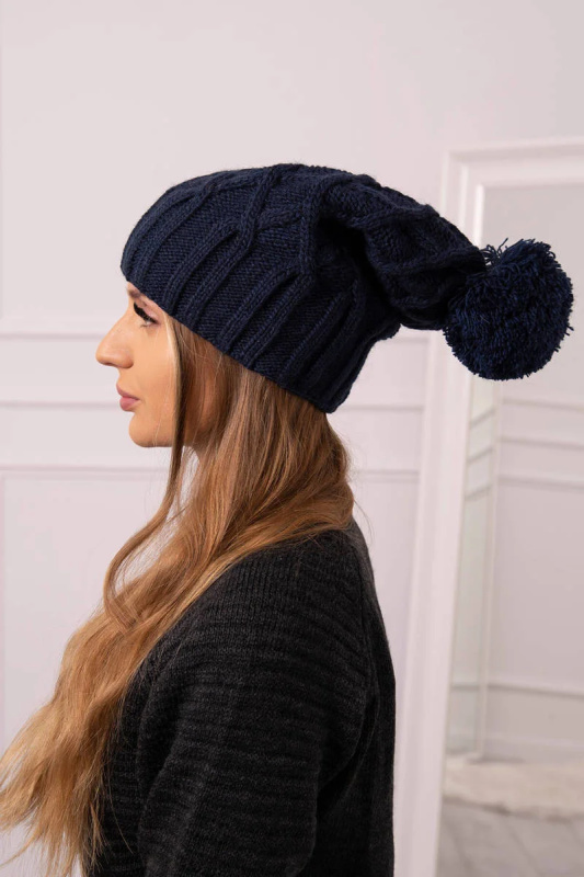 Milano fleecová čepice K203 navy blue UNI