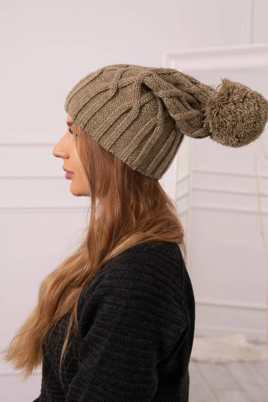 Milano fleecová čepice K203 khaki UNI