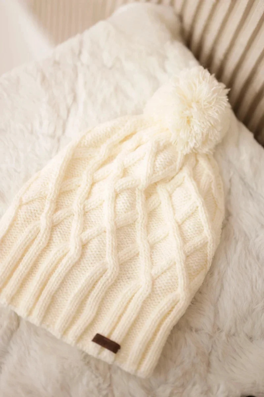 Milano fleecová čepice K203 ecru UNI