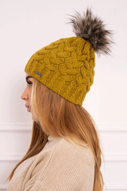 Čepice Daria K217 kiwi fleece UNI