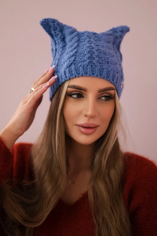 Rabbid K237 light denim fleece beanie UNI