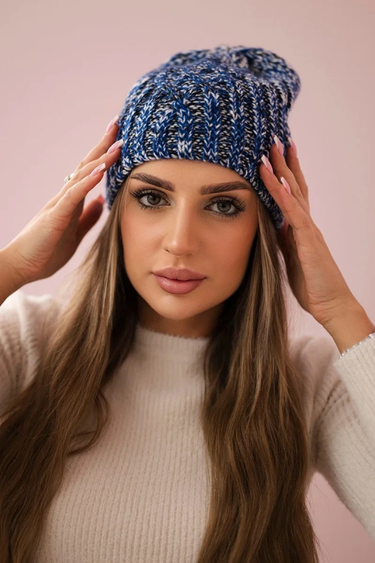 Veselá chrpová fleecová čepice K225 UNI