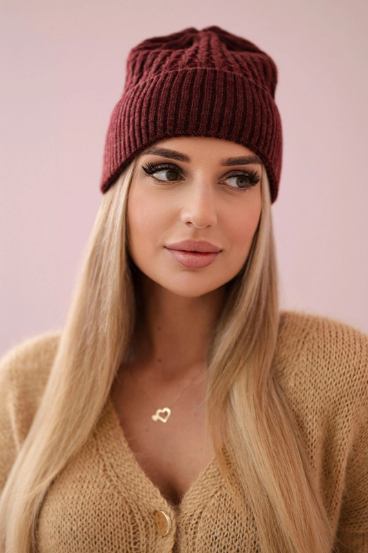 Tenký uzávěr Grace K211 bordó UNI