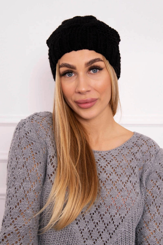 Fleecová čepice Justyna K253 černá UNI