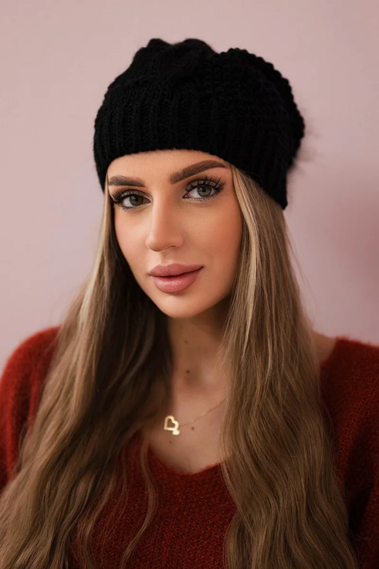 Sandra K210 fleecová čepice černá UNI