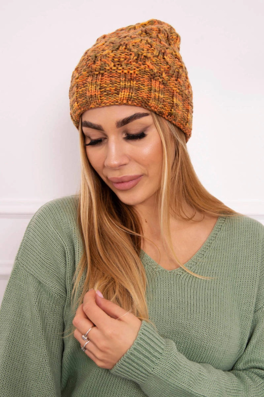 Dámská čepice Eliza K205 hnědá UNI