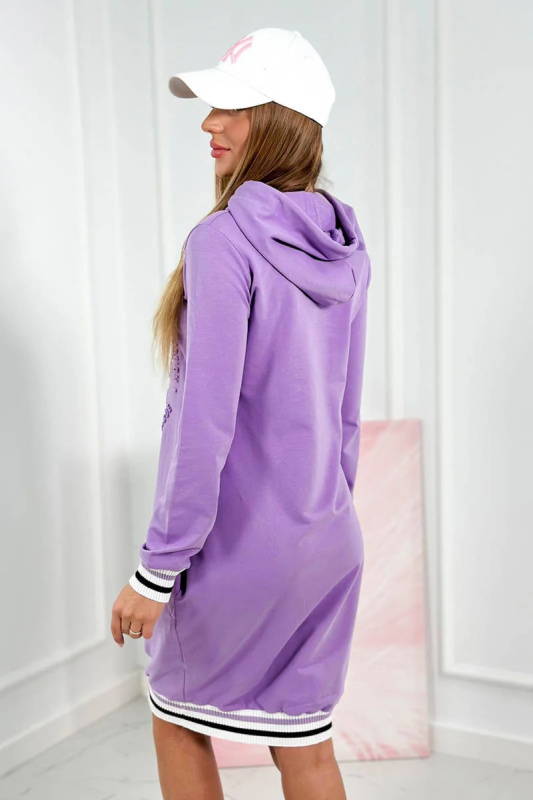 Kesi Šaty Brooklyn Barva: Fialová || Jasny Zielony, Velikost: UNI