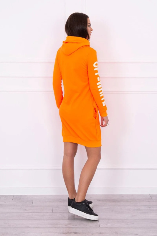 Kesi Dámské bavlněné šaty Off White Barva: Oranžová, Velikost: UNI
