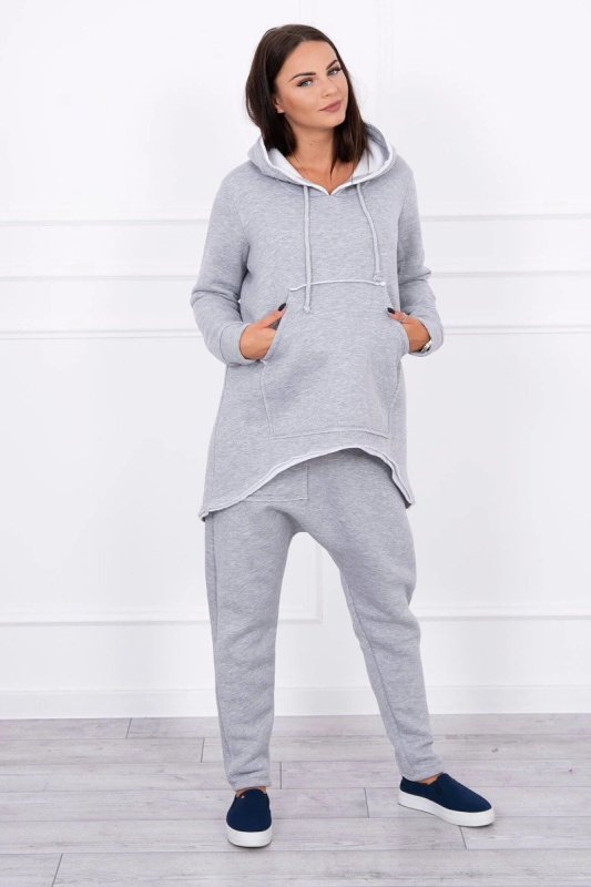 Kesi Sada Boyfriends - mikina + tepláky Barva: Šedá, Velikost: UNI