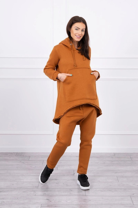 Kesi Sada Boyfriends - mikina + tepláky Barva: Béžová, Velikost: UNI